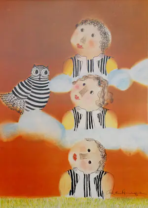 Christine Amarger - Kleurenoffset-litho DE UIL uit 1978 kopen? Bied vanaf 55!