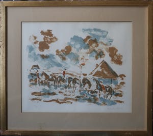 Friso ten Holt - Ruiters op het strand kopen? Bied vanaf 80!