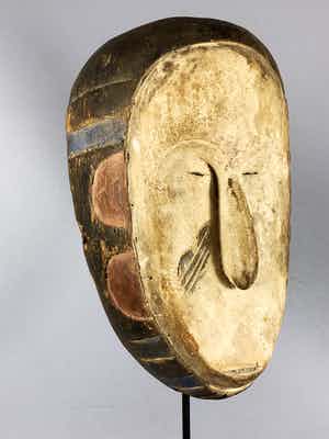 Eket - Tribal used Africa Eket mask from Nigeria verkocht voor € 35!