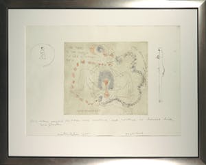 Anton Heyboer - Ets, The tears of the man is the milk in the woman breast - Ingelijst (Groot) kopen? Bied vanaf 200!