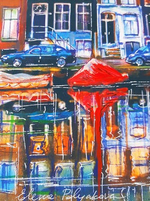 Elena Polyakova - Houses and magnolia in Amsterdam kopen? Bied vanaf 155!