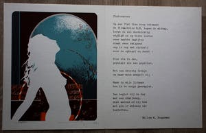 Martin R. Baeyens - Zeefdruk: Flatneurose - 1976 kopen? Bied vanaf 55!