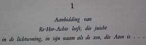 Harry van Kruiningen - Map met 8 kleurenlitho’s: Achnaton - 1954 kopen? Bied vanaf 295!