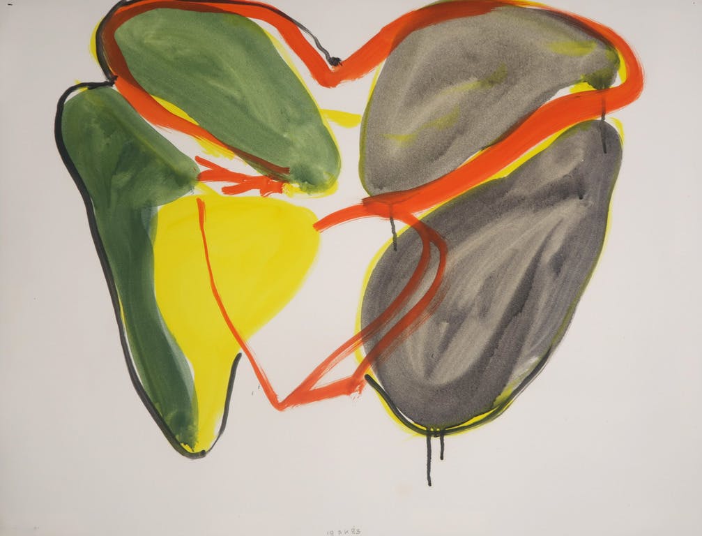 Peter Kantelberg - Peter Kantelberg: Gouache, Zonder titel kopen? Bied vanaf 1!