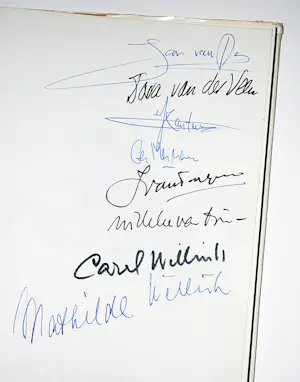 Carel Willink - 8x gesigneerd boek: o.a. Carel én Mathilde Willink & De Vogel (1941) & Het Weten kopen? Bied vanaf 195!
