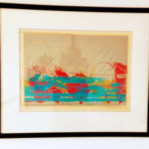 Sam Middleton - Prachtig werk uit 1974 verkocht voor € 80!