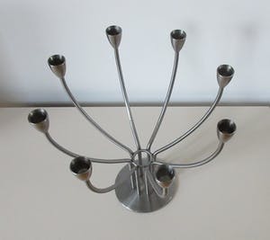 Knut & Marianne Hagberg - Acht armige kandelaar kopen? Bied vanaf 25!