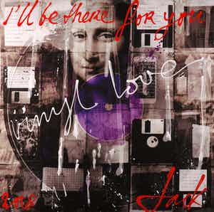 Jack Liemburg - Gemengde techniek op doek, I'll be there for you (Zeer groot) verkocht voor € 600!