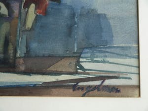 Jan Engelman - Aquarel , Bloemstilleven – gesigneerd & ingelijst – ca 1980 kopen? Bied vanaf 100!