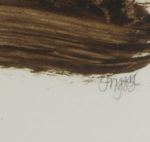 Arie Trum - Aquarel, Zonder titel - Ingelijst kopen? Bied vanaf 50!