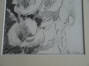 Fon Klement - Ingelijste tekening , Bloemstilleven 5 - 2000 kopen? Bied vanaf 50!
