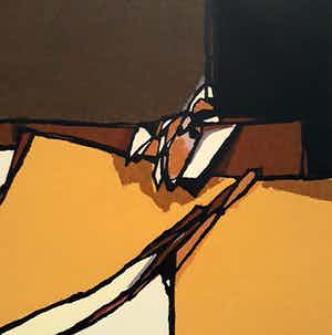 Fon Klement - Enchantement, hoogdruk boardsnede verkocht voor € 75!