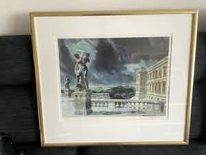 Carel Willink - Mooie grote zeefdruk verkocht voor € 385!