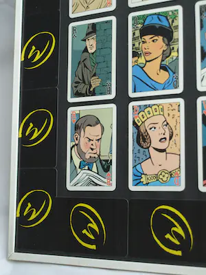 Edgar Pierre Jacobs - 1 Zeefdruk + 34 ingelijste kaartjes , Blake en Mortimer, “Het Gele Teken” kopen? Bied vanaf 1!