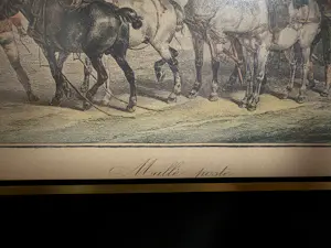 AcheterVictor Adam - Triptiek van 3 x 19e-eeuwse Handgekleurde Lithografieën (Paardenkoetsen)? Enchérissez de 240!