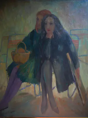 Jan Jongert - Jeugd - olieverf 1960- kopen? Bied vanaf 200!