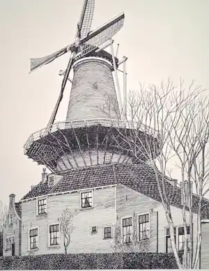 Sees Vlag - Delft Molen De Roos kaufen? Bieten Sie von 85!