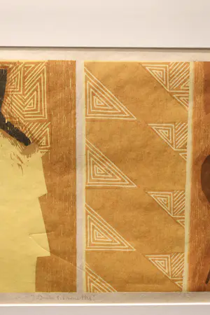 Marianne de Moor - Houtsnede - Dark Silhouettes - Oplage 07/12 Afmetingen inclusief passe partout kopen? Bied vanaf 30!