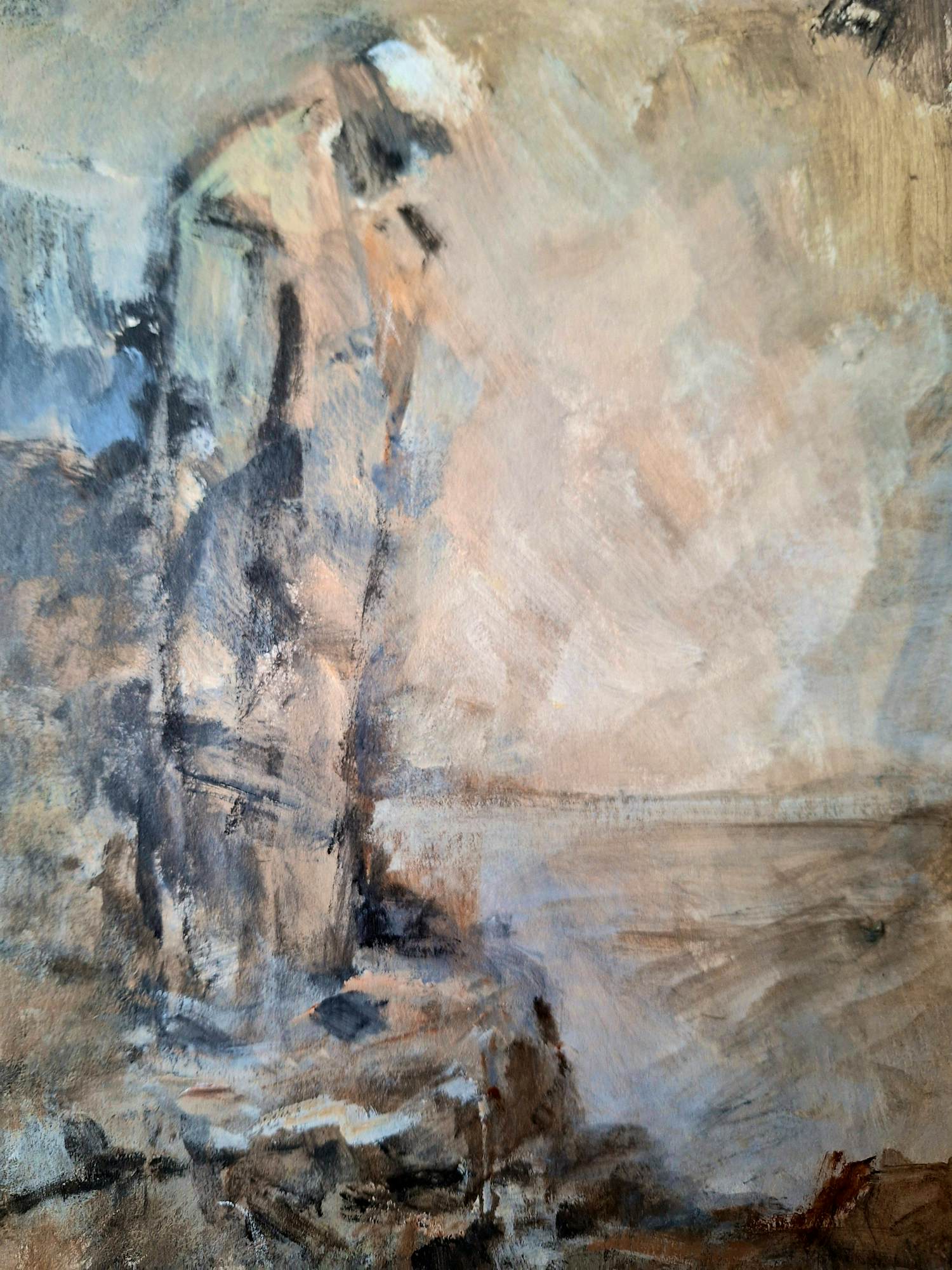 Jan Miechels - Man op de rots kopen? Bied vanaf 49!