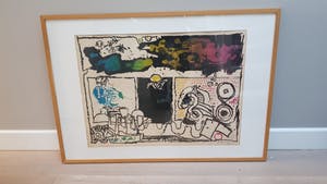 Pierre Alechinsky - Decouverte de l'ácide - litho 132/190, handgesigneerd, ingelijst kopen? Bied vanaf 750!