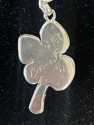 Buy Corneille - Lucky Clover halsketting - 1999 - Handgesigneerd? Bid from 300!