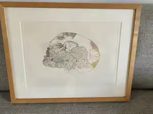 Paul van Dongen - Bloemenschedel vendu pour 150€ !