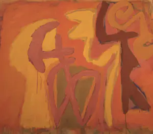Joseph Halevi - Acryl op canvas , Pattern – Groot , Ingelijst, 130 x 150 cm kopen? Bied vanaf 1!