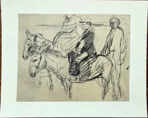 Isaac Israels - Acht tekeningen van Isaac Israëls kopen? Bied vanaf 175!