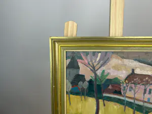 Gustave De Smet - Gustave De Smet – dorpsgezicht in expressieve toets kopen? Bied vanaf 1500!