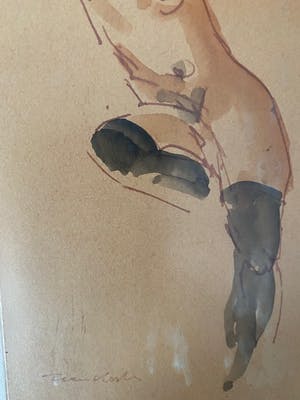 Toon Koster - zittend naaktmodel kopen? Bied vanaf 45!