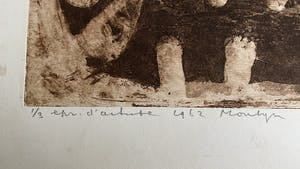 Jan Montyn - compositie 1962 kopen? Bied vanaf 100!