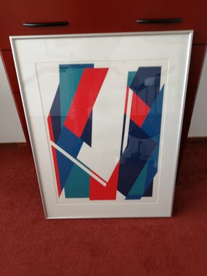 Henk van Trigt - Echt prachtige constructive compositie uit 1988 kopen? Bied vanaf 75!