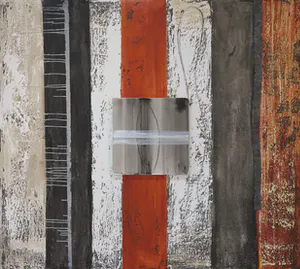 Harmen van der Tuin - Gemengde techniek op doek, Zonder titel (Zeer groot) kopen? Bied vanaf 1!