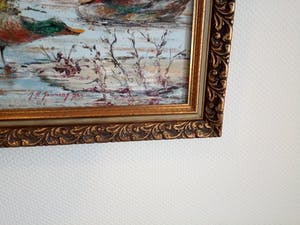 Hein Janning - Eendjes in /aan het water. kopen? Bied vanaf 40!