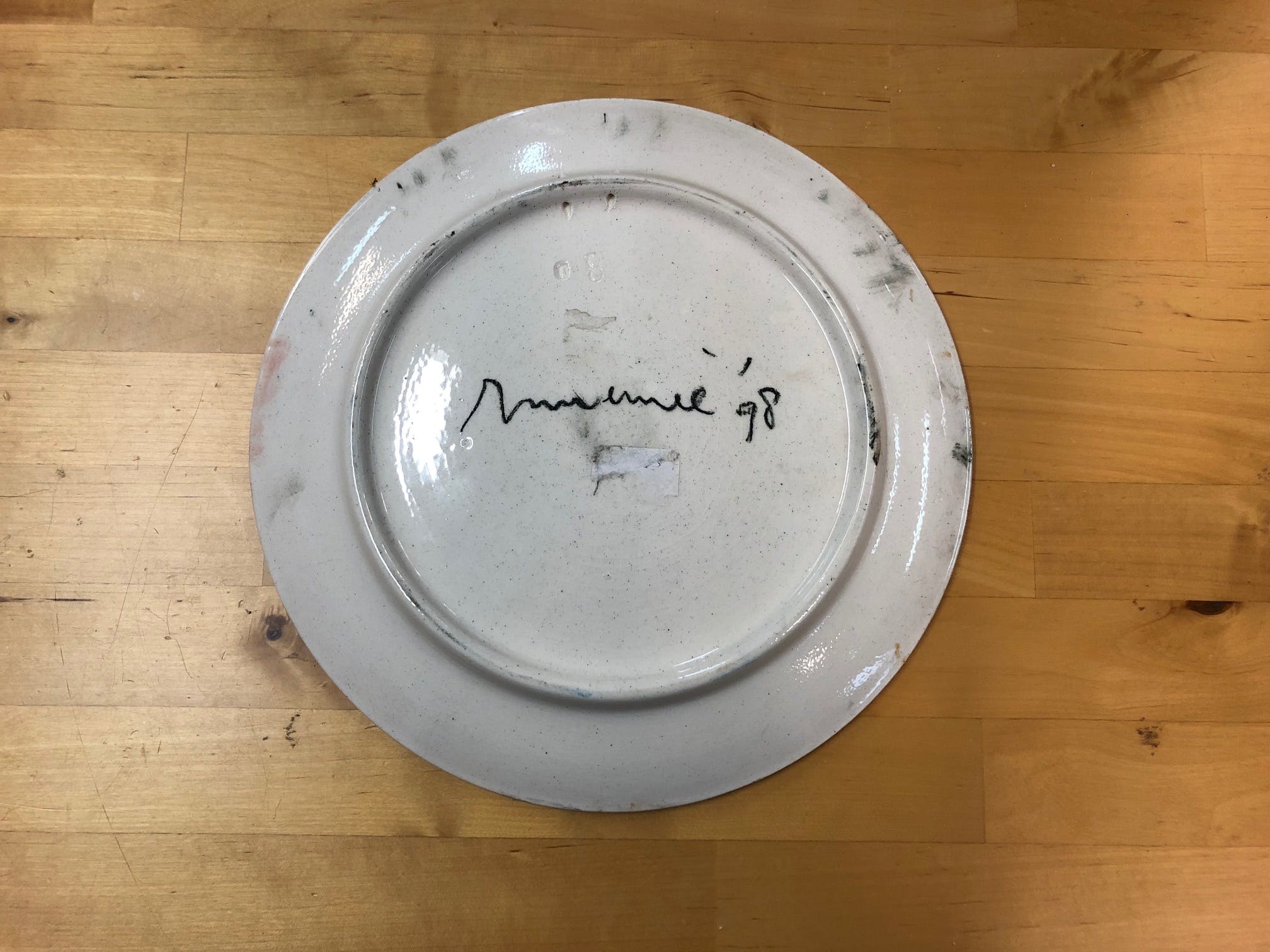 Hans Innemee - Fraai kunstbord Hans Innemee, unica.  kopen? Bied vanaf 80!