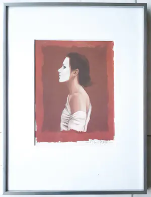 Ans Markus - Zelfportret met wit masker kopen? Bied vanaf 85!