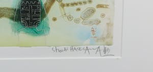 Shoichi Hasegawa - Ets, Jardin d'Artiste - Ingelijst kopen? Bied vanaf 70!