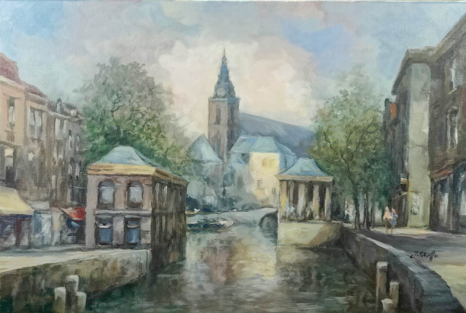 Jan Schaeffer - Vismarkt Gouda kopen? Bied vanaf 10!