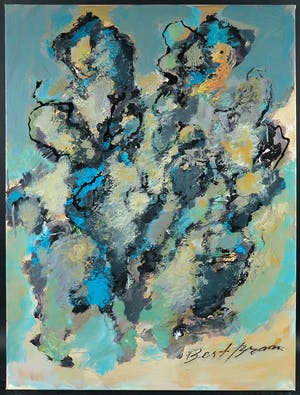 Bert Braam - Acryl op doek, Zonder titel kopen? Bied vanaf 1!