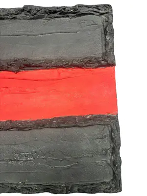 Onbekend - Zwart met rode banen kopen? Bied vanaf 20!