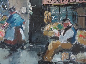 Gerard Roemers - Stadsgezicht Parijs ca 1950. kopen? Bied vanaf 250!