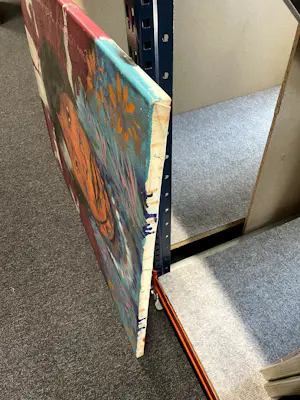 Espen Hagen - Acryl op doek, Zonder titel kopen? Bied vanaf 250!