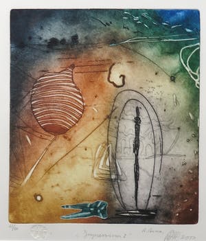 Ad Arma - Kleurenets, Impressions I - Ingelijst kopen? Bied vanaf 35!