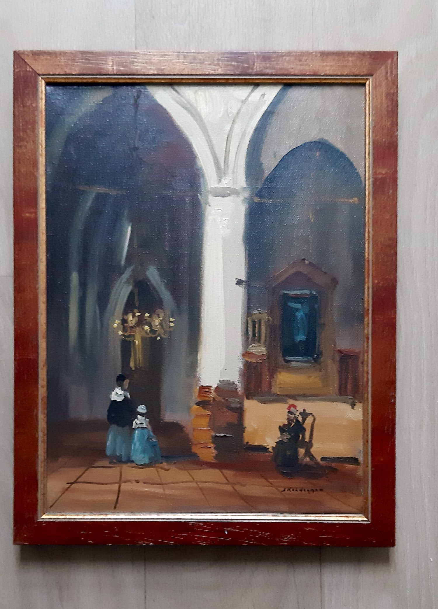 Jan Kelderman - Strasbourg kerkgezicht kopen? Bied vanaf 20!
