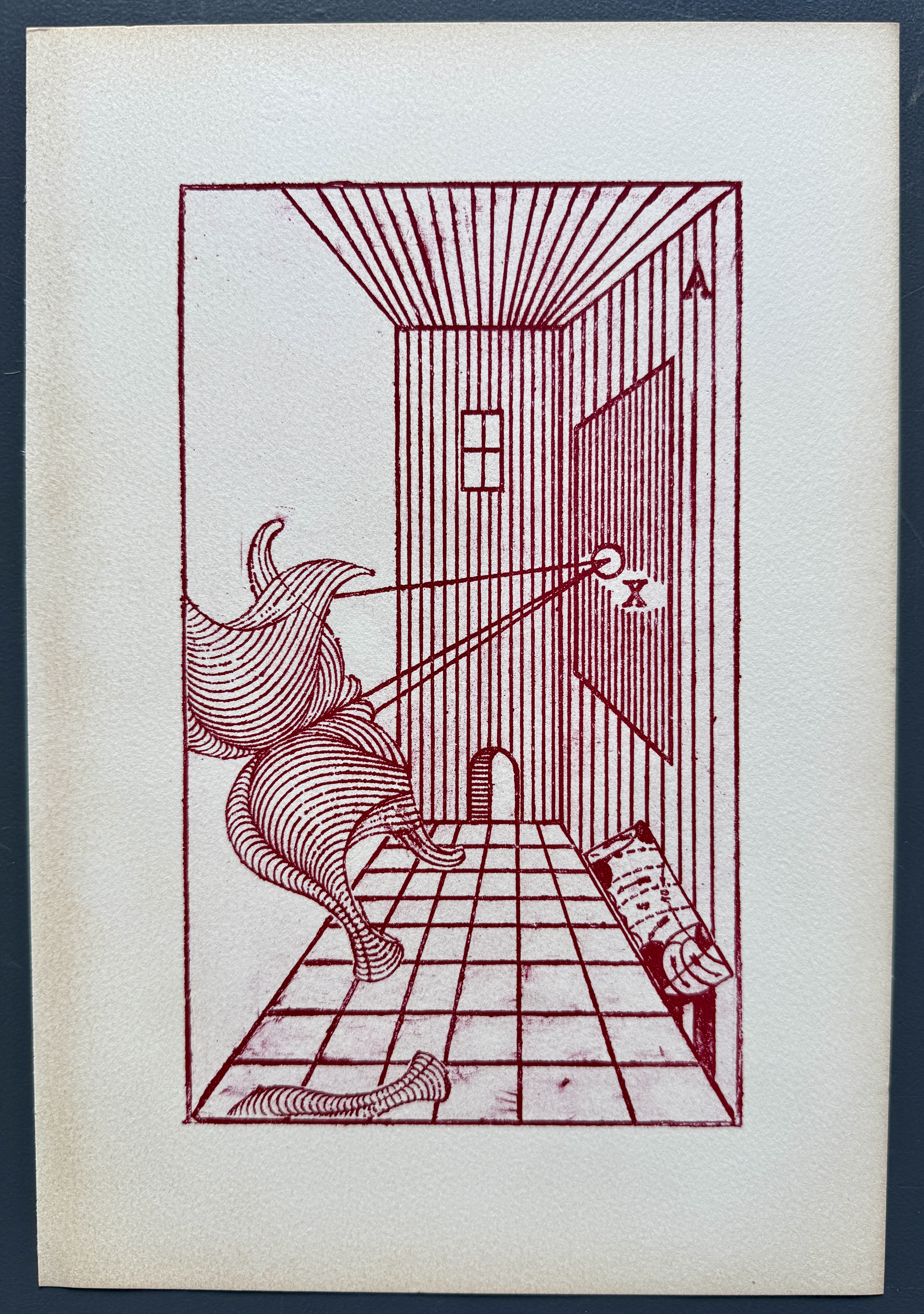 AcheterMax Ernst - Original-Lithographie auf Büttenpapier, Druck bei Pierre Chave, Spies 220? Enchérissez de 120!