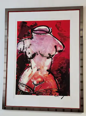 Herman Brood - Torso Red - 120/125 - Handgesigneerd kopen? Bied vanaf 650!