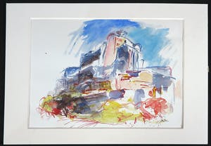 Franscz Witte - Aquarel, Sensueel kopen? Bied vanaf 1!