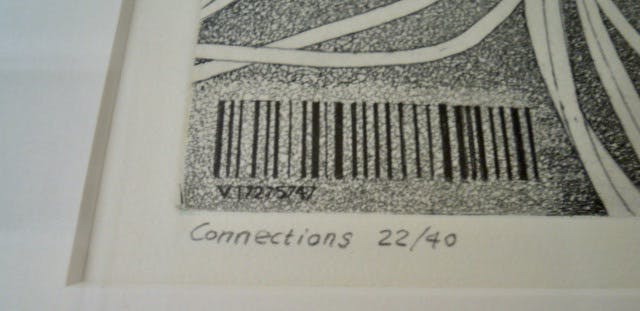 Ronald Beumer - PRACHTIGE ETS - TITEL CONNECTIONS - hand gesigneerd kopen? Bied vanaf 8!