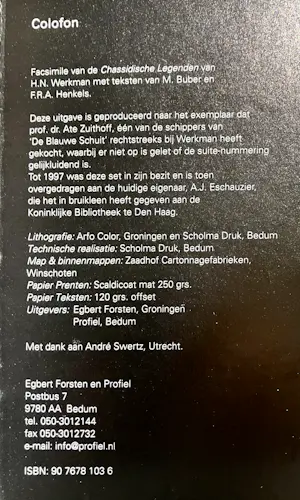 Hendrik Werkman - Chassidische legenden kopen? Bied vanaf 80!