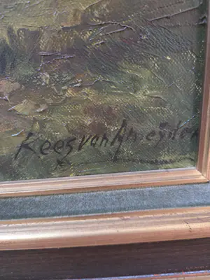 Kees van Ameijden - Boslandschap kopen? Bied vanaf 25!